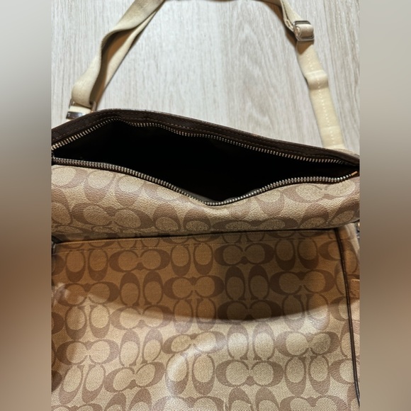 COACH • Signature Canvas Baby Messenger Bag F18373 - Picture 8 of 10